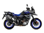 72502SKN Arrow Suzuki V-Strom 1000 /1050 2017-2025 Homologated Titanium Dark Sonora Silencer With Carb. Endcap 72502skn