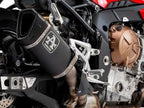 71006PTN Arrow RACING Pista Slip-on Exhaust, Titanium Dark for BMW M/S1000RR 20-25