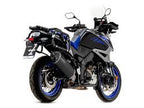 72502SKN Arrow Suzuki V-Strom 1000 /1050 2017-2025 Homologated Titanium Dark Sonora Silencer With Carb. Endcap 72502skn