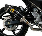71846AKN Arrow Race-Tech Exhaust, Aluminum Dark for Suzuki SV650 2016-2024