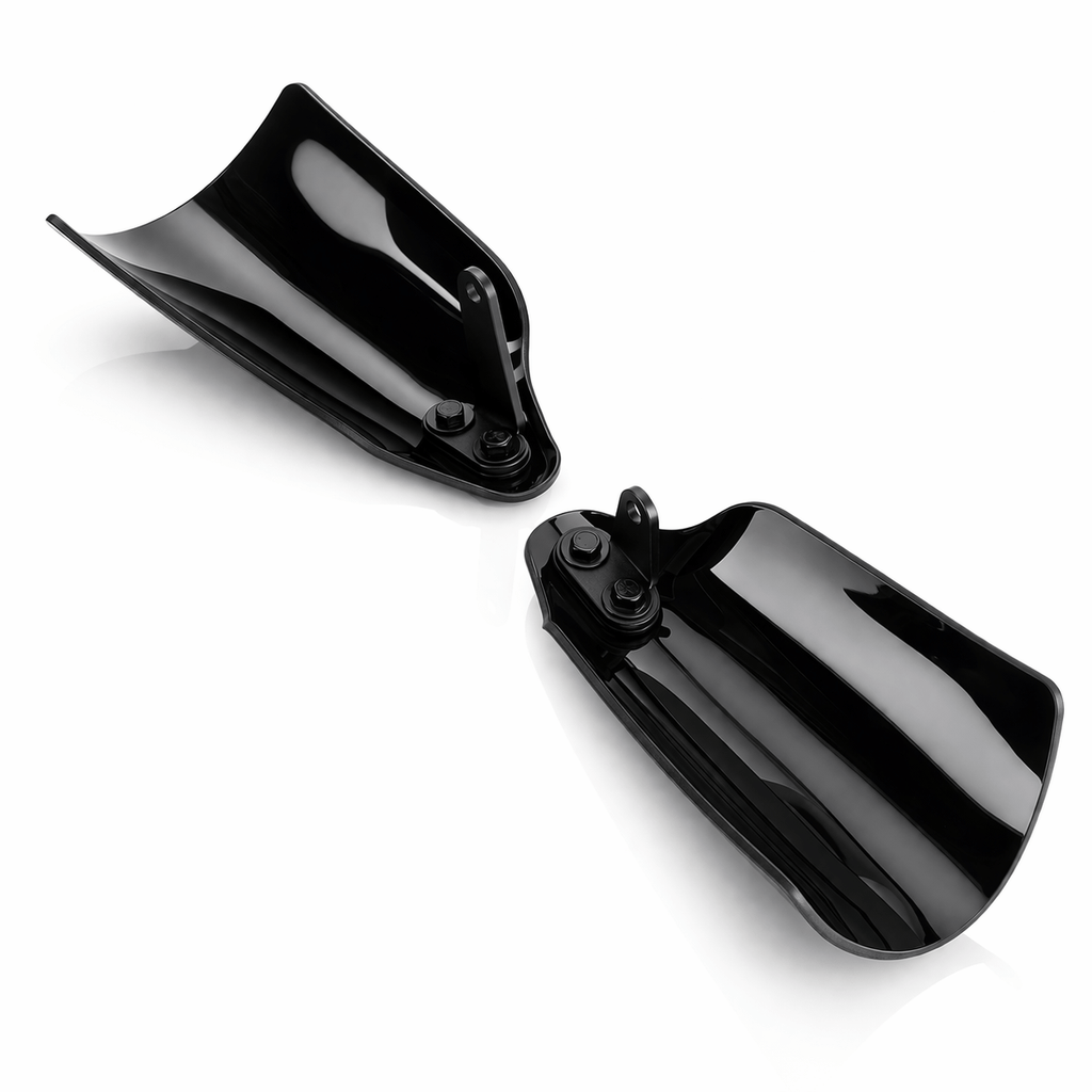 Eagle Lights HANDSHIELD Club Style Hand Guards for Harley-Davidson® Dyna, Softail, Sportster, Road Glide, and Road King Motorcycles