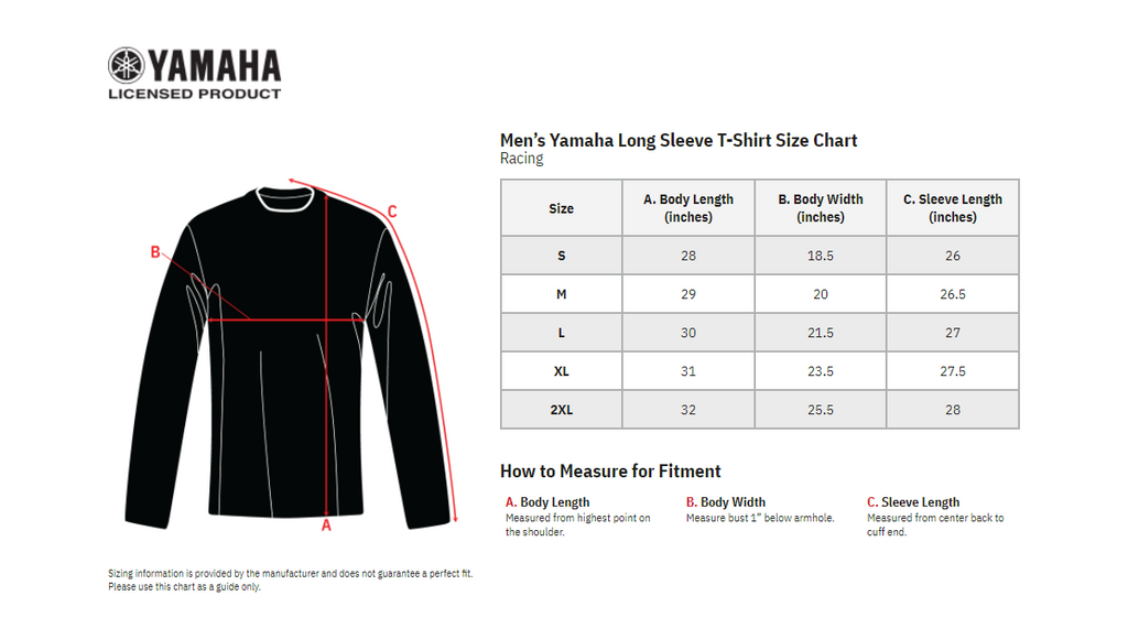 Yamaha Racing Long-Sleeve T-Shirt