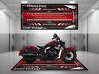 MPM Motorcycle Mat for Indian Chief Vintage 125th Anniversary - U312