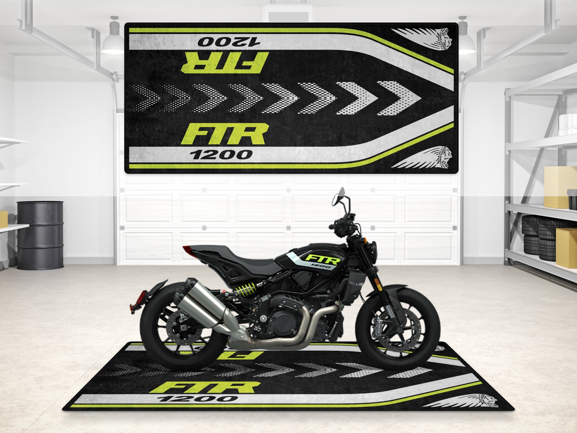 MPM Motorcycle Mat for Indian FTR 1200 - MM7315