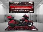 MPM Motorcycle Mat for Indian Roadmaster 125th Anniversary - U310
