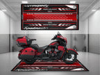 MPM Motorcycle Mat for Indian Roadmaster 125th Anniversary - U310