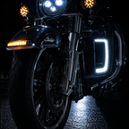 Eagle Lights SUNBURST Lower Fairing Grill LED Lights for Harley-Davidson® Motorcycles