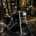 Eagle Lights 5 3/4" / 5.75" Slim Line Multi LED Projection Headlight - Black - Fits All 5 3/4" Harley-Davidson® and Indian® Headlight Buckets