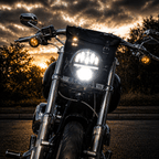 Eagle Lights 5 3/4" Complex Reflector LED Headlight for Harley-Davidson® and Indian Motorcycles