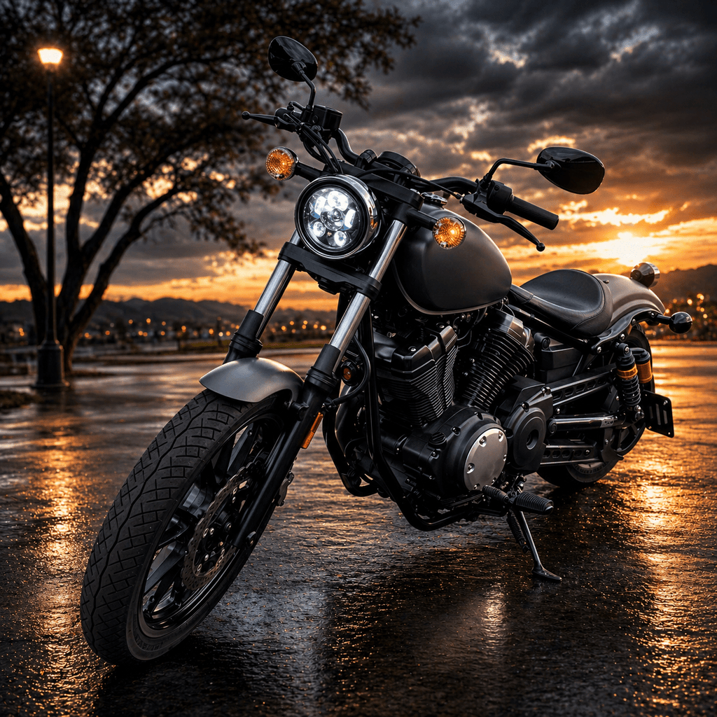 Eagle Lights 5 3/4" LED Headlight for Yamaha XVS650, Bolt, Raider, Road Star, Stryker Models