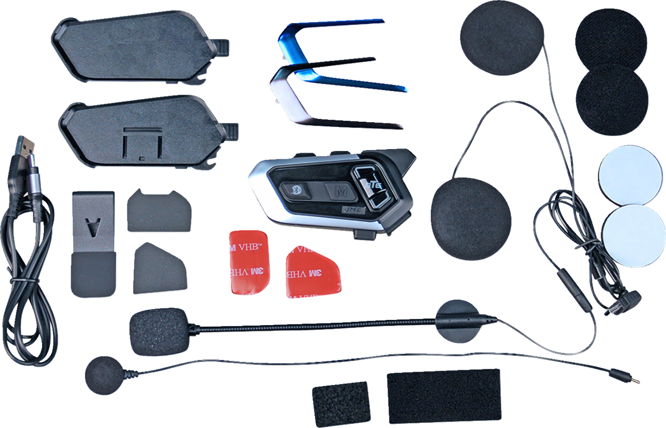 J & M Bluetooth™ Helmet Headset