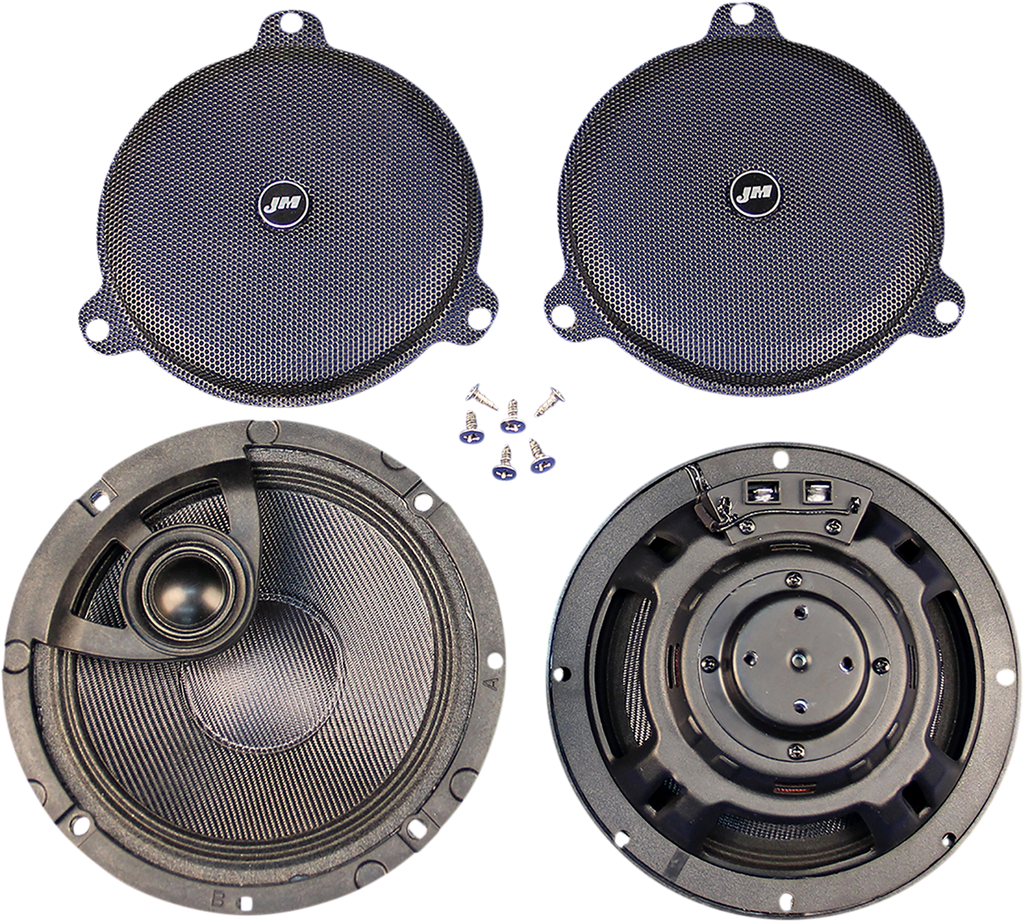 J & M ROKKER® XRP 6.58° Fairing Speaker Kit with Hi-Output PEI Tweeter