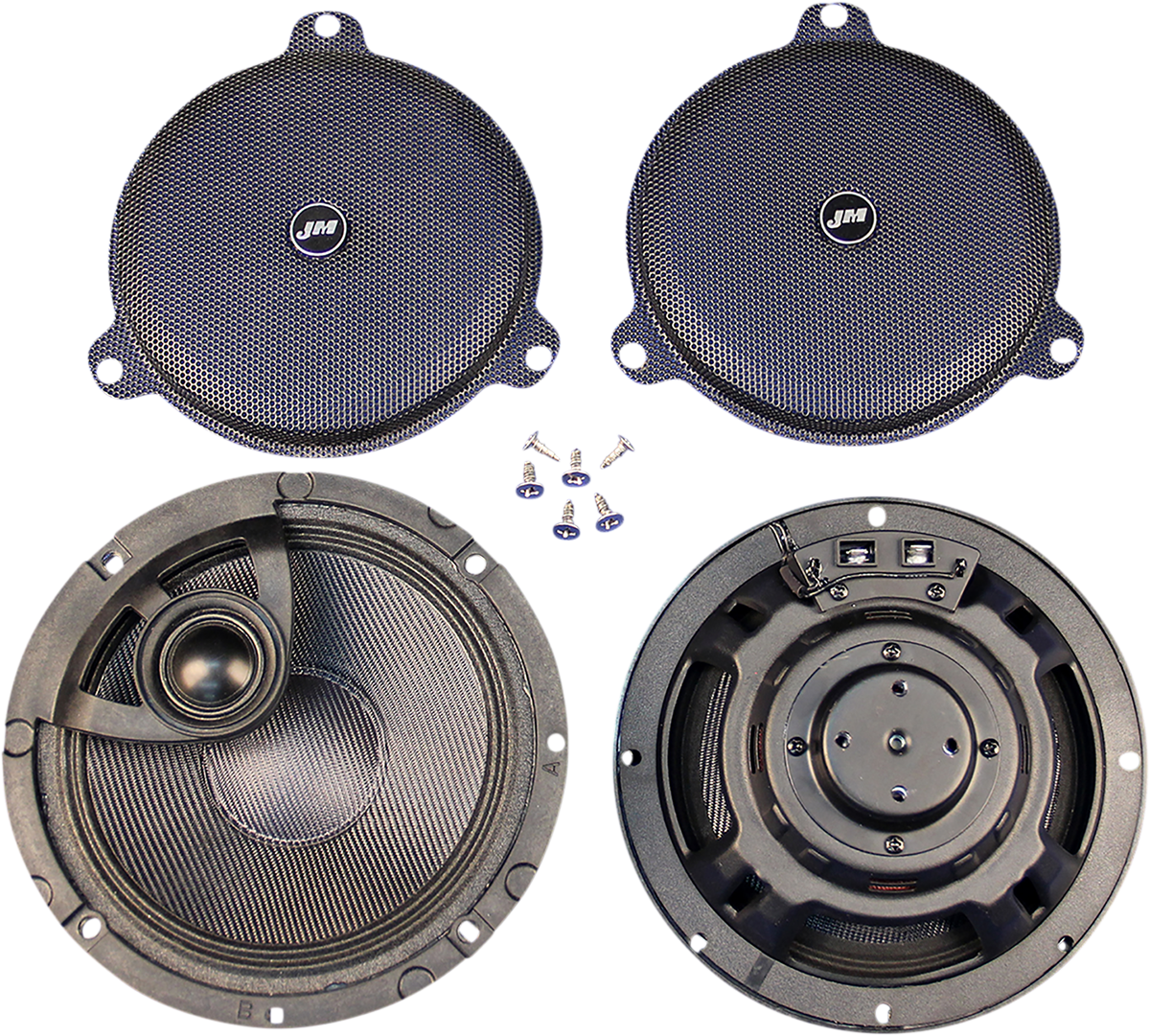 J & M ROKKER® XRP 6.58° Fairing Speaker Kit with Hi-Output PEI Tweeter