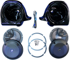 J & M ROKKER® XRP 6.58° Fairing Speaker Kit with Hi-Output PEI Tweeter