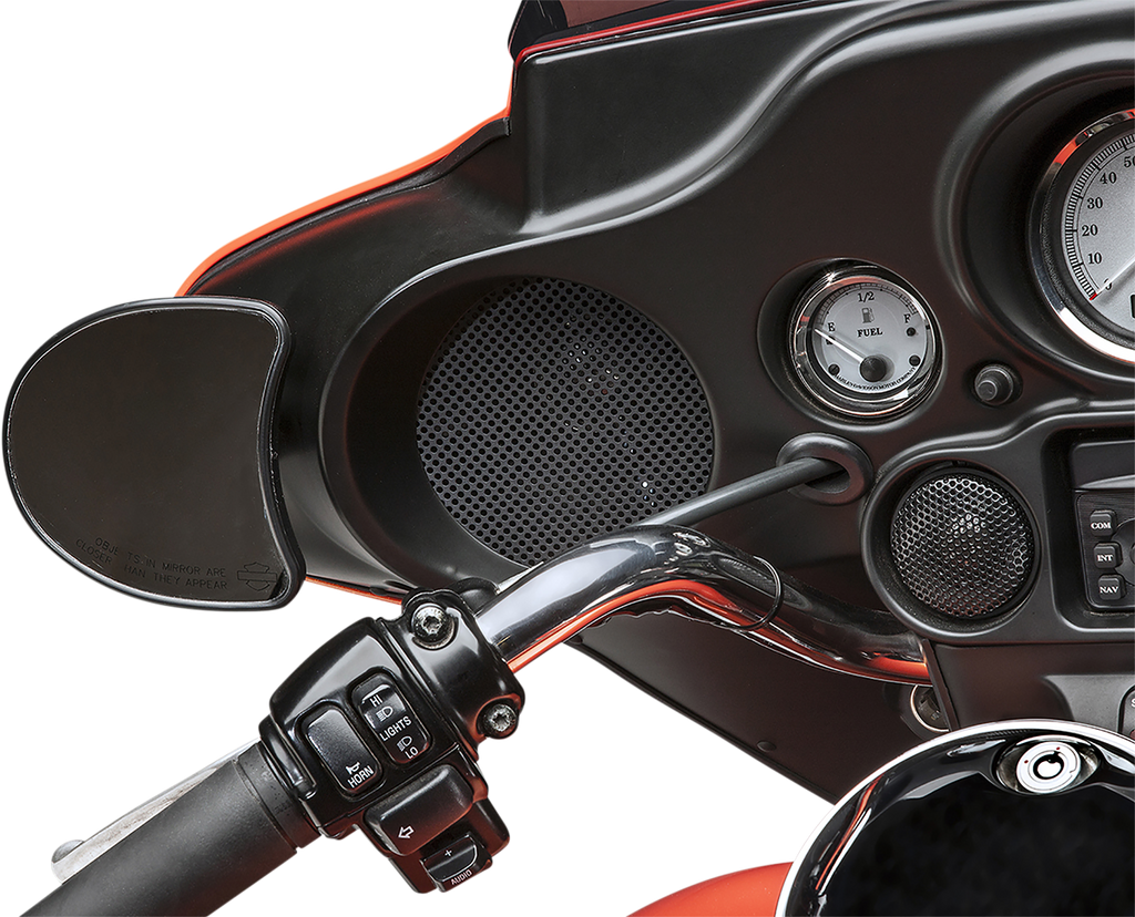 J & M ROKKER® XRP 6.58° Fairing Speaker Kit with Hi-Output PEI Tweeter