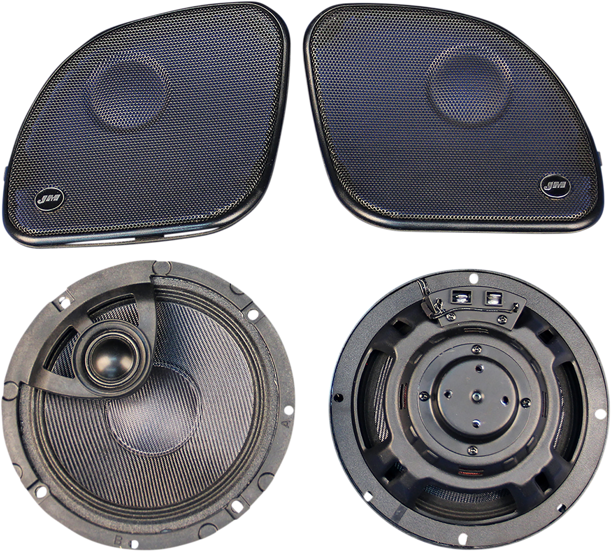 J & M ROKKER® XRP 6.58° Fairing Speaker Kit with Hi-Output PEI Tweeter - Speaker Kit / Fairing / FLTR/FLTRT 4405-0827