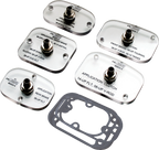 JIMS Master Cylinder Brake Bleeding Solution - Lid Kit / Front Brake 3850-0297