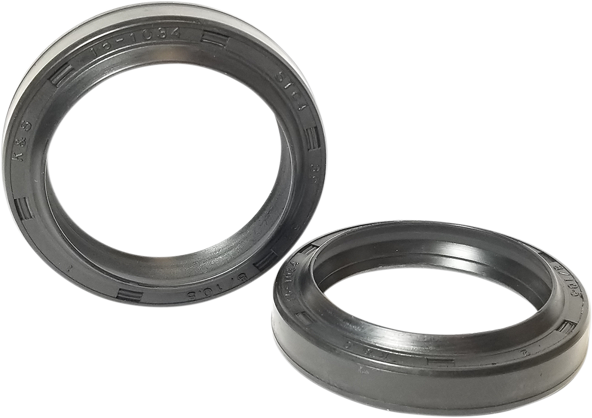 K&S TECHNOLOGIES Fork Seals — Street, 39.00 mm - Fork Seals / 39 mm x 51 mm x 8/10.5 mm 0407-0559