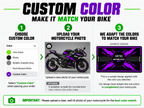 MPM Motorcycle Mat for Kawasaki ZH2 - MM7418