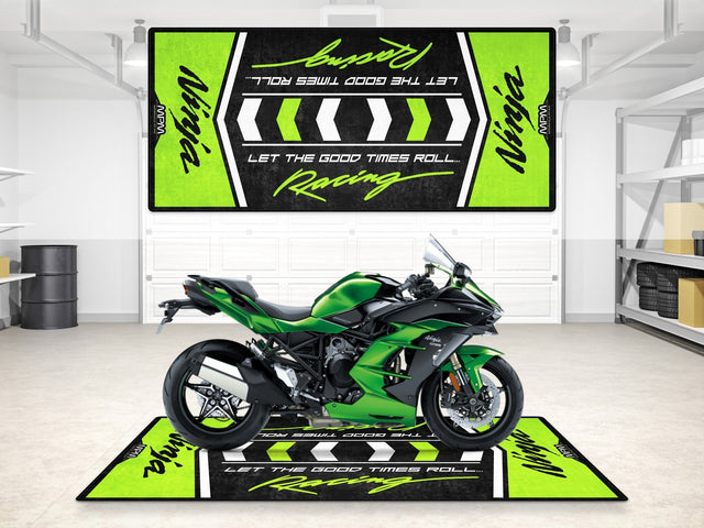 MPM Motorcycle Mat for Kawasaki Ninja - MM7136