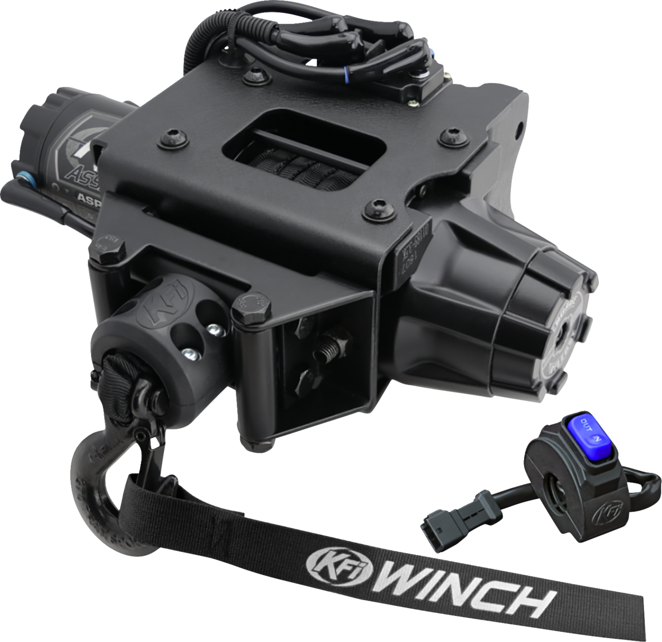 KFI PRODUCTS Plug-N-Play Synthetic Winch - 3500 lb / Polaris 4505-1141