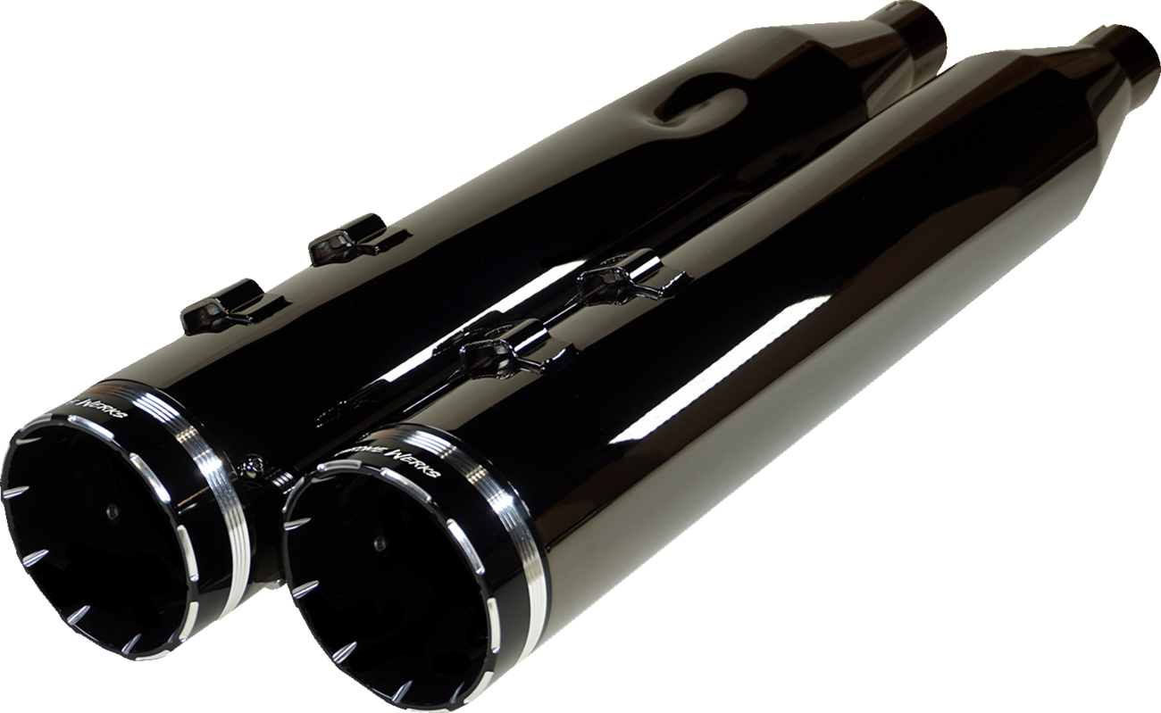 KHROME WERKS 4-1/2" HP-Plus® Slip-On Mufflers