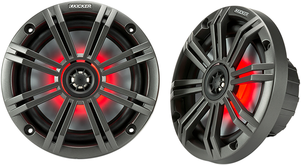 KICKER 4" All-Weather Coaxial Speakers