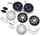 KICKER 4" All-Weather Coaxial Speakers