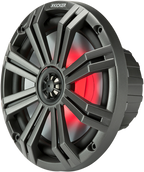 KICKER All-Weather Coaxial Speakers with LED Lighting
