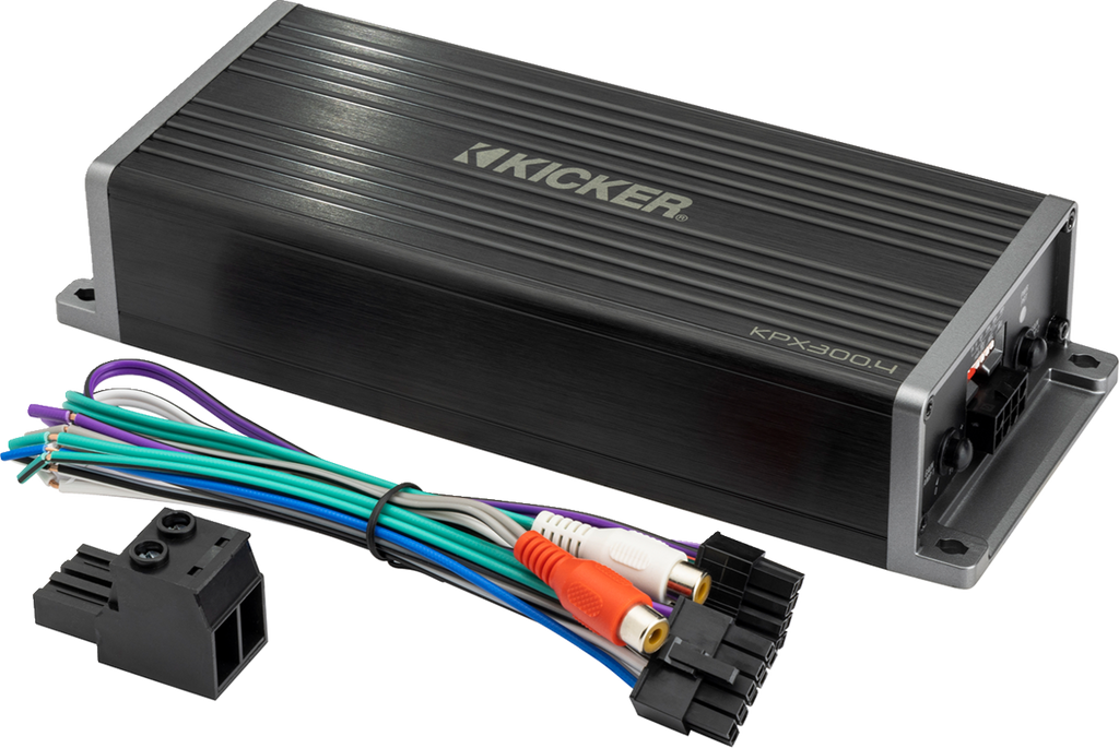 KICKER Amplifier - 75 W x 4 / Weather Resistant 4405-0937