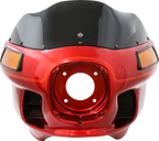 KLOCK WERKS Flare® Windshield - 9" / Black / '83-'93 FXRT 2310-0714