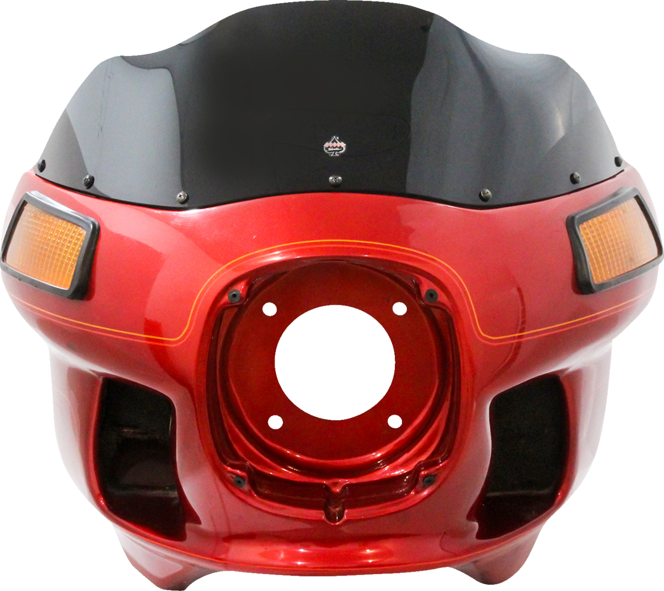KLOCK WERKS Flare® Windshield - 9" / Black / '83-'93 FXRT 2310-0714