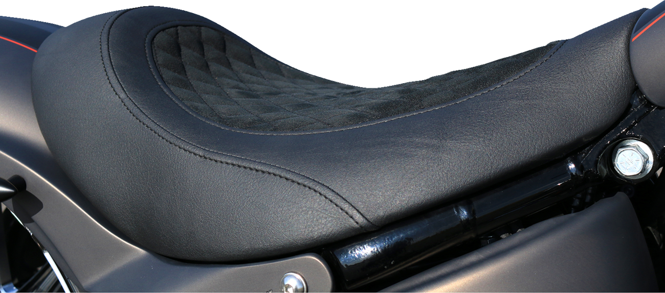 KODLIN USA Solo Seat for M8 Breakout/Fatboy - Solo Seat / Black / FL/FX '18-'25 0806-0116