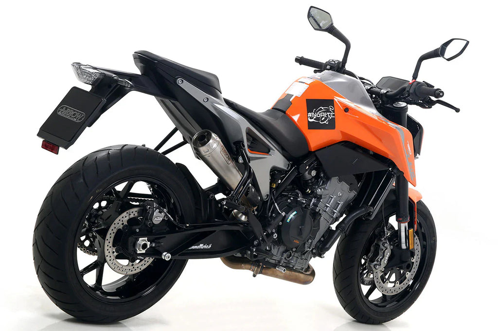 71890PR Arrow Pro-Race Exhaust, Titanium for KTM Duke 790 /890 2018-2024
