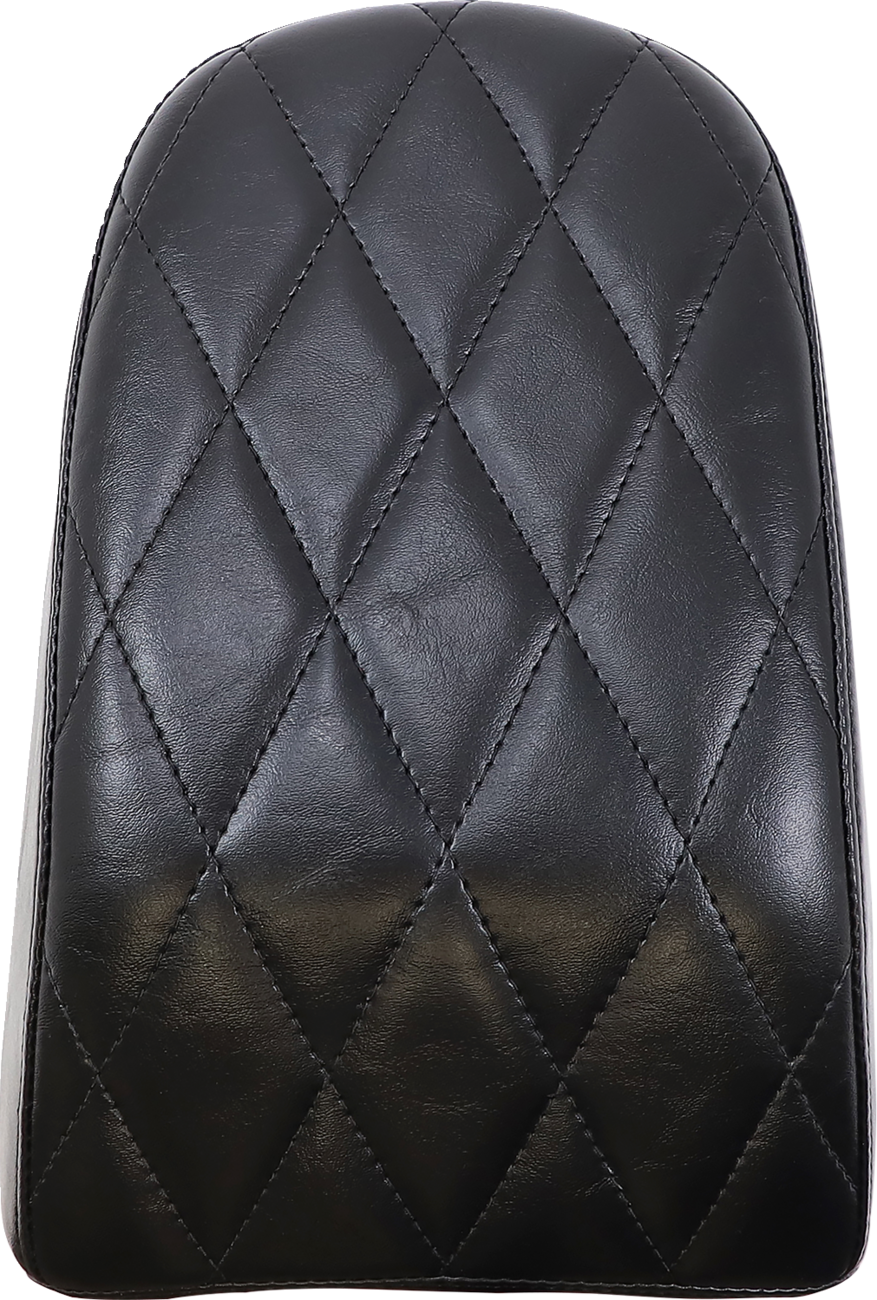 LE PERA Bare Bones Series Pillion Pad — Diamond Stitch - Bare Bones Pillion Pad / Diamond / Black / FLFB/S '18-'23 0802-1487