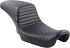 LE PERA Kickflip Daddy Long Legs Seat - Basketweave / Black / FL '08-'23 0801-1161