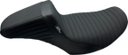 LE PERA Kickflip Daddy Long Legs Seat - Kickflip Daddy Long Legs Set / Pleated w/ Gripp Tape / FLT/FLH '23-'25 0801-1865