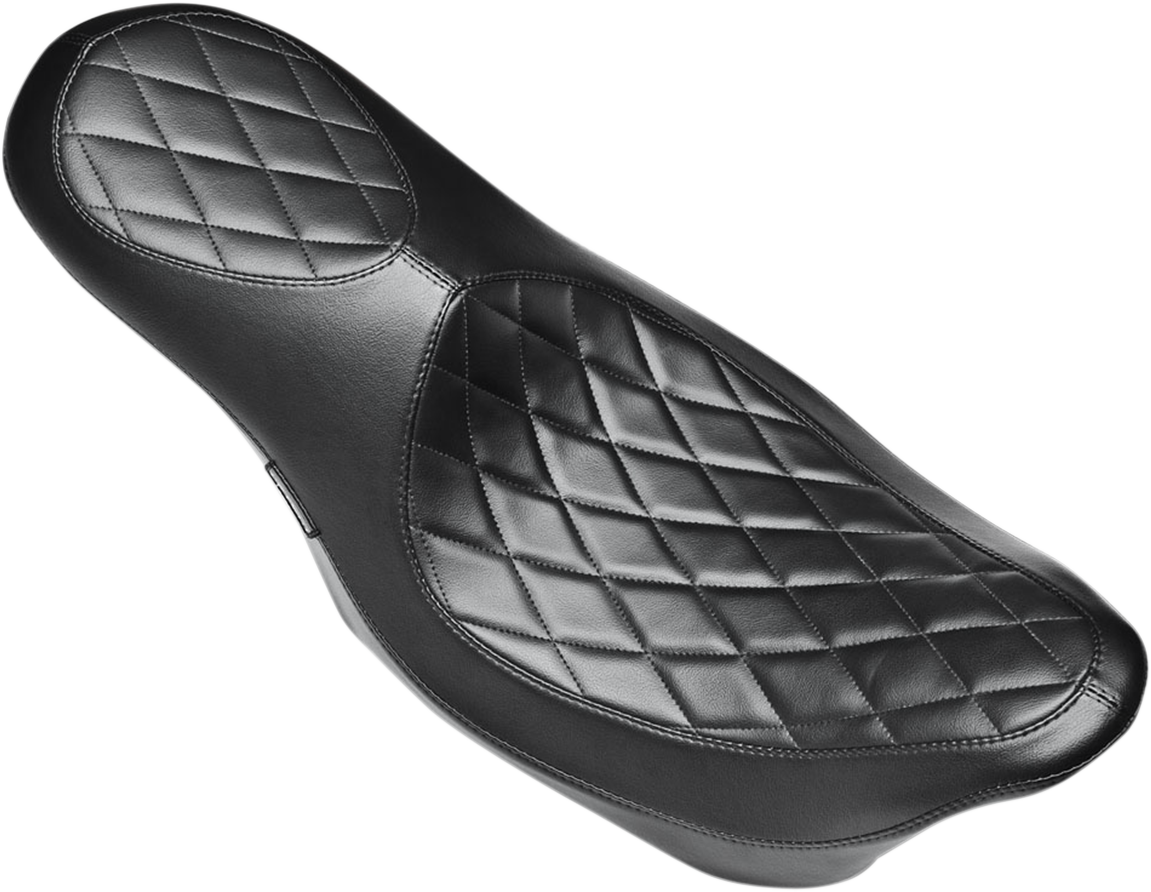 LE PERA Villain Seat - Smooth / Black / FL '08-'23 0801-0850