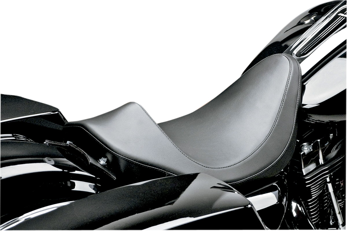 LE PERA Villain Solo Seat - Smooth / Black / FL '08-'23 0801-0613