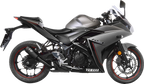 LeoVince LV-10 Slip-On Muffler - Black Stainless Steel - YZF-R3