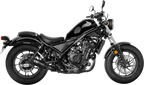 LeoVince LV-10 Slip-On Muffler - Full Black Stainless Steel - Rebel