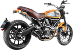 LeoVince LV-10 Slip-On Muffler - Full Black Stainless Steel - Scrambler 800