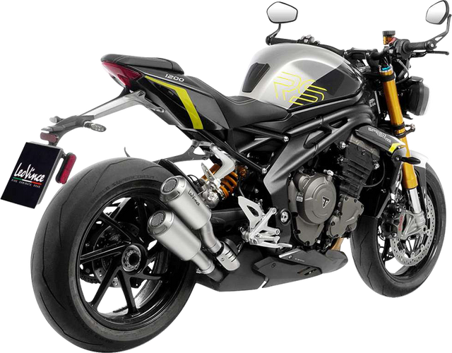 LeoVince LV-10 Slip-On Muffler - Triumph Speed Triple 1200 RR/RS/RX/SS
