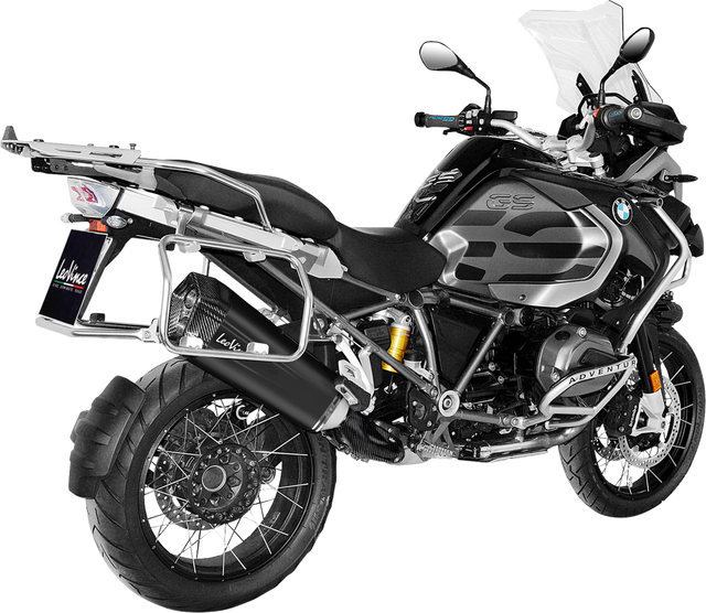 LeoVince LV-12 Black Edition Slip-On Muffler - R1200GS/Adventure