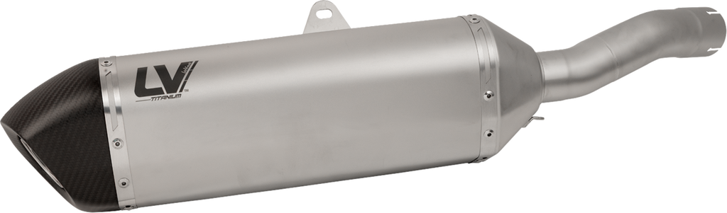 LeoVince LV-14 Slip-On Muffler - Titanium - BMW F750/800/850/900GS