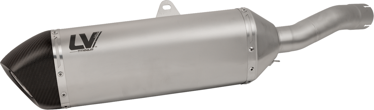 LeoVince LV-14 Slip-On Muffler - Titanium - BMW F750/800/850/900GS