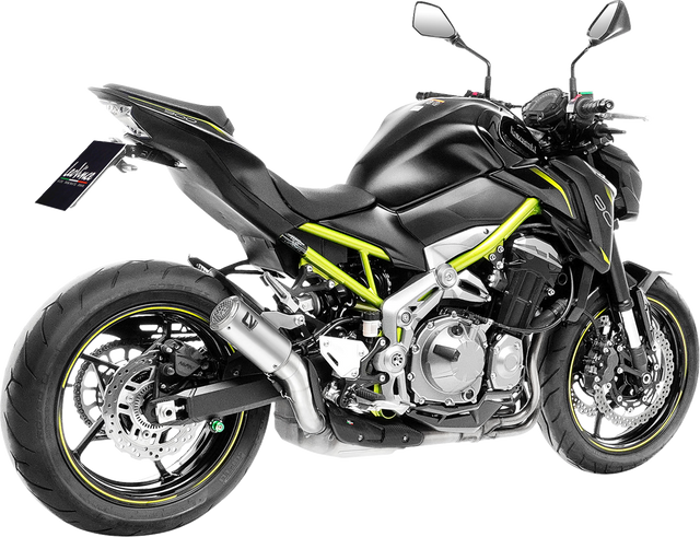 LeoVince LV Corsa S Slip-On Muffler - Titanium - Kawasaki Z 900