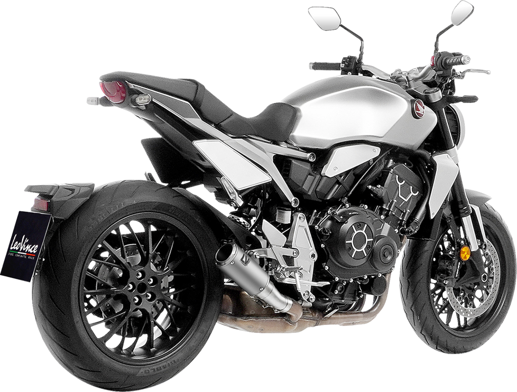LeoVince LV Corsa Slip-On Muffler - Titanium - Honda CB 1000 R