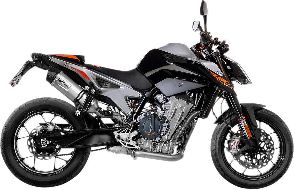 LeoVince LV One Evo Muffler - Stainless Steel - Duke 790