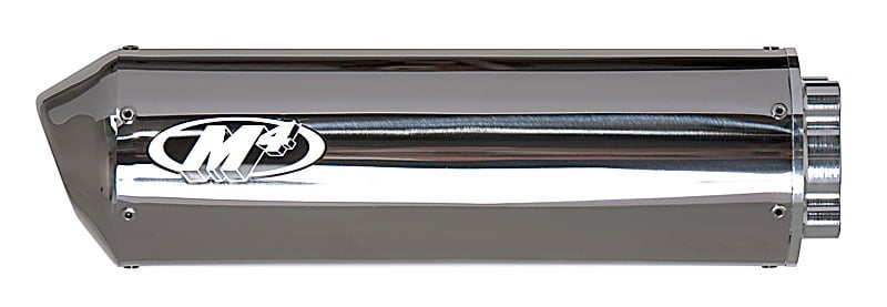 M4 Exhaust 1998-00 Suzuki TL1000S Bolt On – Dual Polished